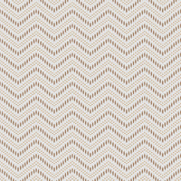 Schumacher Chevron Dots Natural Wallpaper 6483