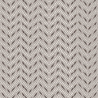 Schumacher Chevron Dots Silver Wallpaper 6484