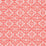 Schumacher Amazing Maze Indoor/Outdoor Coral Fabric Sample 65324