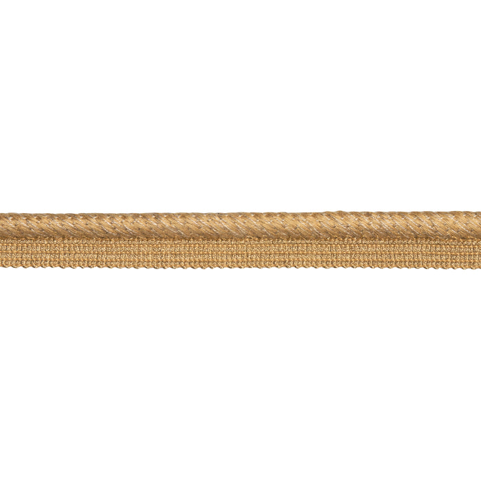 Schumacher Edmond Linen Lip Cord Sand Trim 65413
