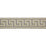 Schumacher Dominique Linen Tape Zinc Trim 65561