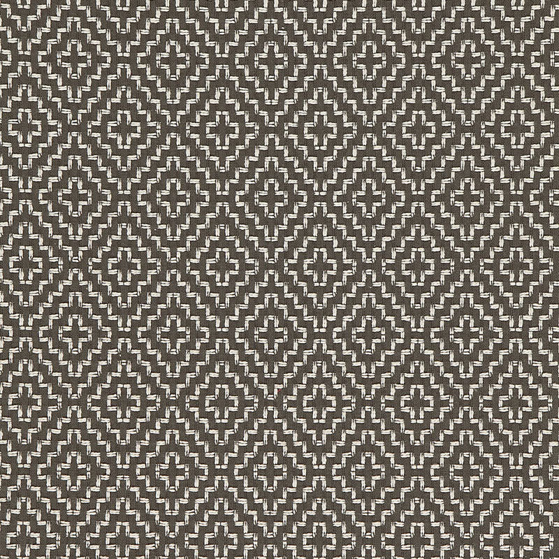 Schumacher Soho Weave Charcoal Fabric Sample 65625