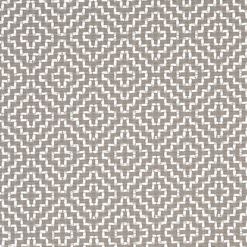 Schumacher Soho Weave Grey Fabric Sample 65628