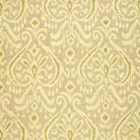 Schumacher Maroc Linen Damask Sauterne Fabric 65633