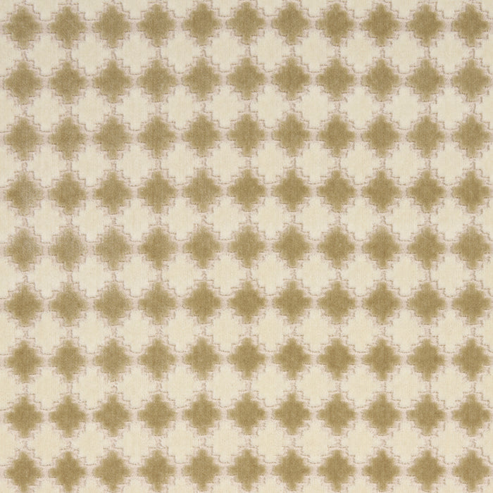Schumacher Marrakesh Velvet Champagne Fabric 65644