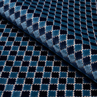 Schumacher Marrakesh Velvet Indigo Fabric 65645