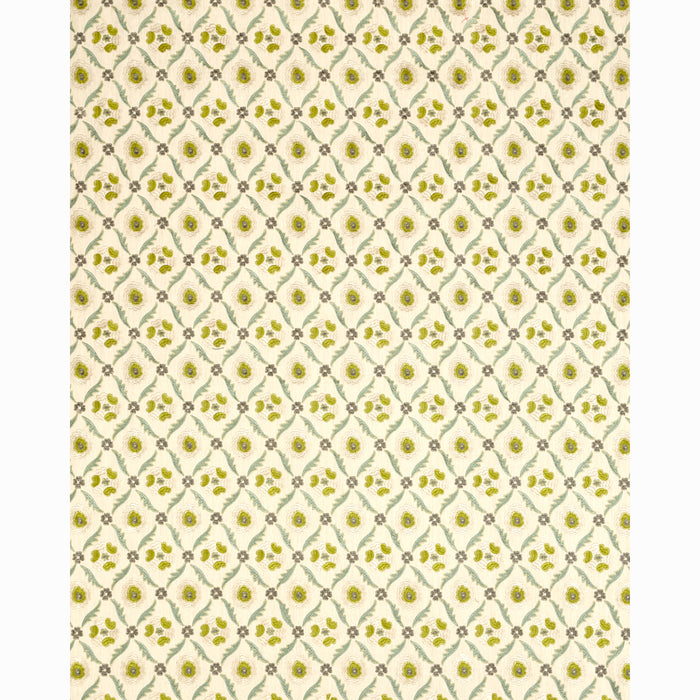 Schumacher Claremont Embroidery Chartreuse Fabric 65741