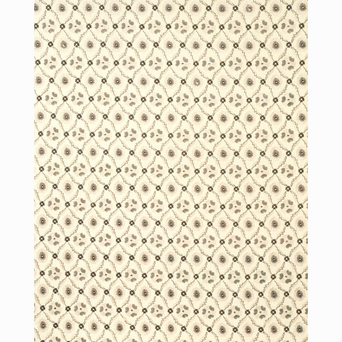 Schumacher Claremont Embroidery Grisaille Fabric 65743