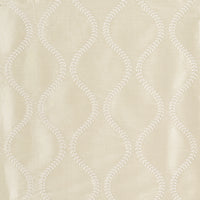 Schumacher Agadir Embroidery Champagne Fabric 65752