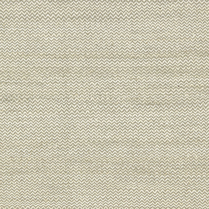 Schumacher Alhambra Weave Taupe / Ivory Fabric Sample 65832