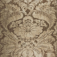 Schumacher Cordwain Damask Mica Fabric 65870
