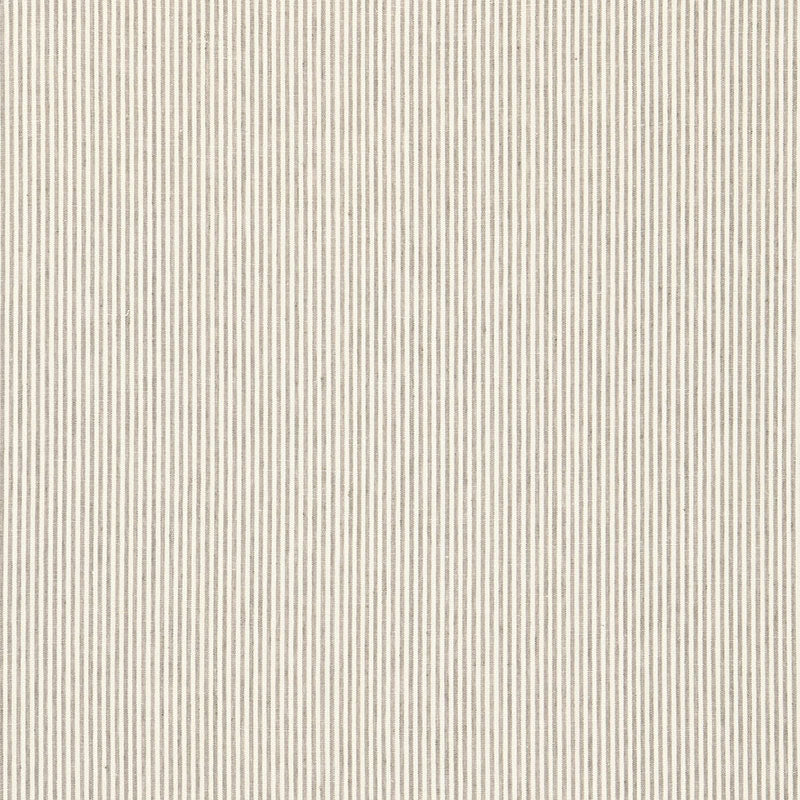 Schumacher Wesley Ticking Stripe Umber Fabric Sample 65980