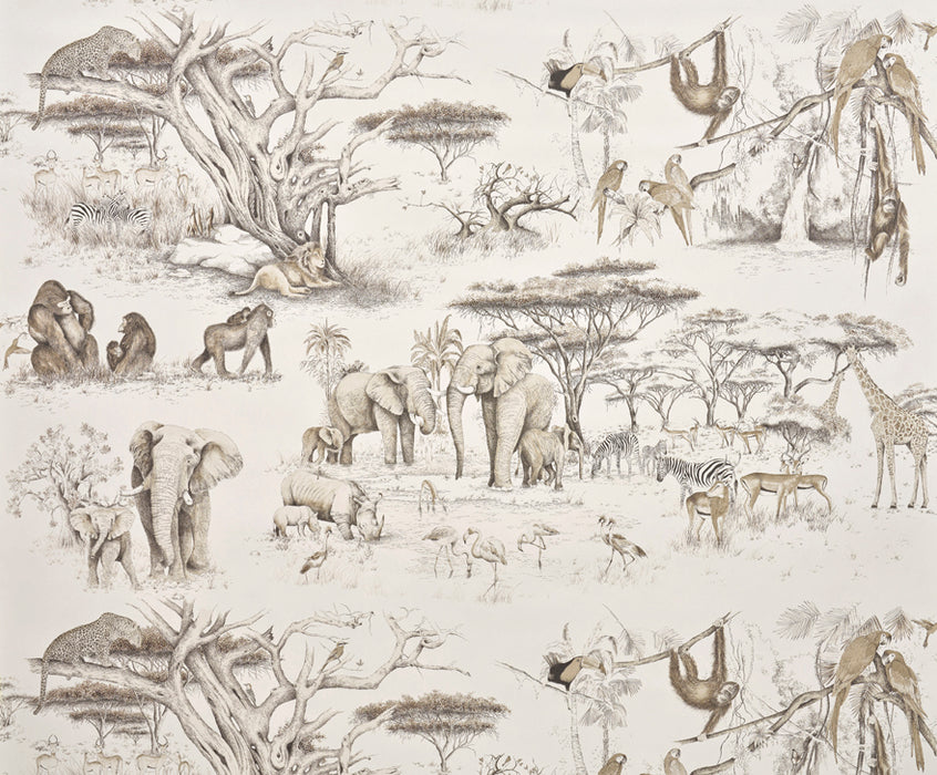 Pierre Frey Masai Mara Oasis Wallpaper Sample FP433002