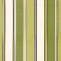 Schumacher Addison Cotton Stripe Vert Fabric 66003
