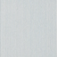 Schumacher Wellfleet Ticking Stripe Ocean Fabric 66021