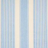 Schumacher Summerville Linen Stripe Sky Fabric 66094