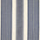 Schumacher Summerville Linen Stripe Navy Fabric 66095
