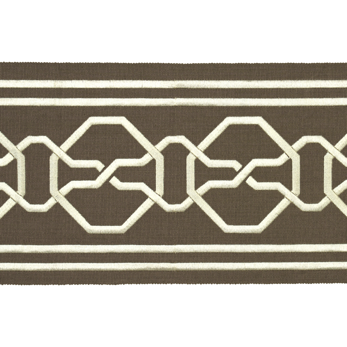Schumacher Malmaison Tape Dove Trim Sample 66150