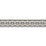 Schumacher Malmaison Tape Black On Ivory Trim 66157