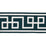 Schumacher Octavius Tape Bleu Marine Trim 66162
