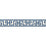 Schumacher Octavius Tape Bleu Trim 66165