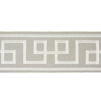 Schumacher Octavius Tape Grey Trim 66167