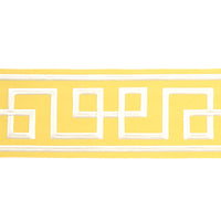 Schumacher Octavius Tape Yellow Trim 66169