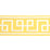 Schumacher Octavius Tape Yellow Trim 66169