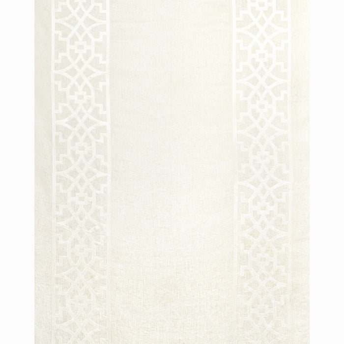 Schumacher Don'T Fret Ivory Fabric 66185