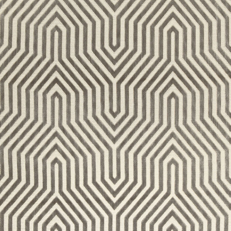 Schumacher Vanderbilt Velvet Dove Fabric Sample 66190