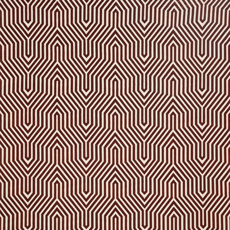 Schumacher Vanderbilt Velvet Russet Fabric 66197