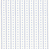 Schumacher Macaroni Blueberry / Sky Fabric 66260