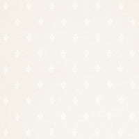 Schumacher Fleur De Lys Sheer Ivory Fabric 66290