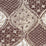China Seas Balinese Batik Brown Cream Fabric Sample 6630CU-09