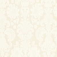 Schumacher Kirkmicha Jacquard Sheer Ecru Fabric 66371