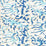 China Seas Hulai Batik Blue Sky Fabric 6640CU-03