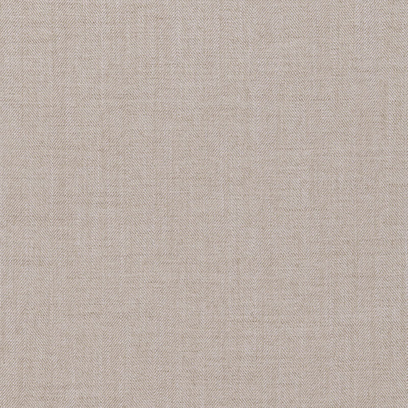 Schumacher Watou Herringbone Zinc Fabric Sample 66442