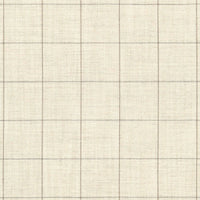 Schumacher Mellier Plaid Linen Fabric 66450