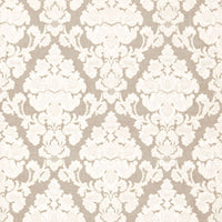 Schumacher Montalcino Applique Damask Linen Fabric 66590