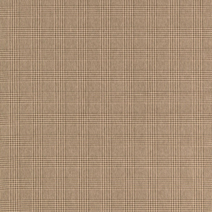 Schumacher Glen Plaid Velvet Antelope Fabric 66752