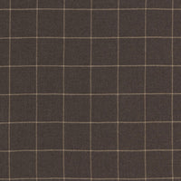 Schumacher Bancroft Wool Plaid Sable Fabric 66770