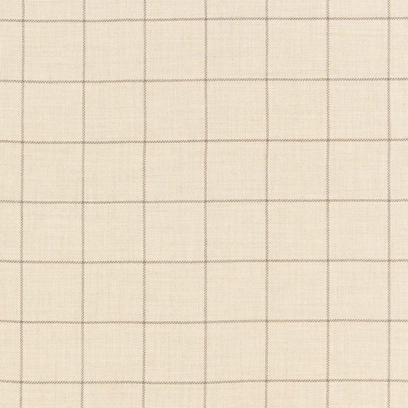 Schumacher Bancroft Wool Plaid Malt Fabric Sample 66771