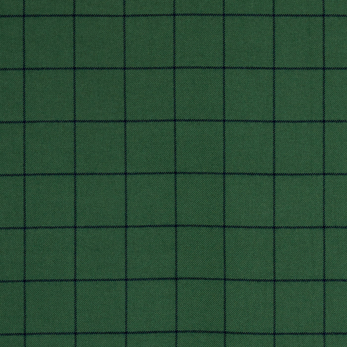 Schumacher Bancroft Wool Plaid Green Fabric 66776