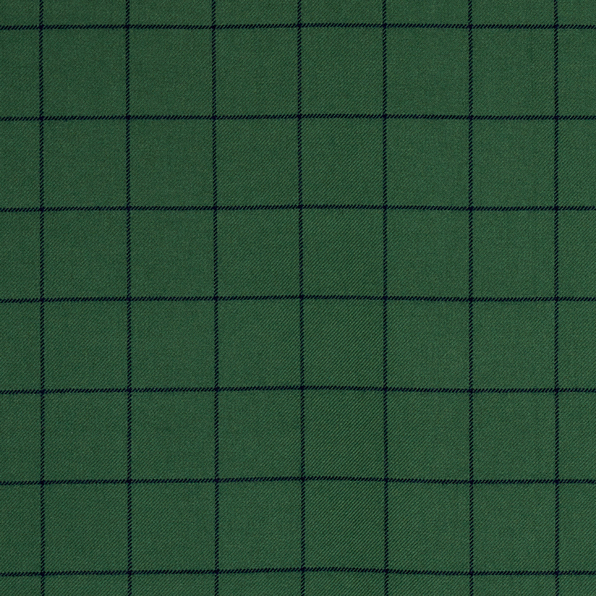 Schumacher Bancroft Wool Plaid Green Fabric Sample 66776