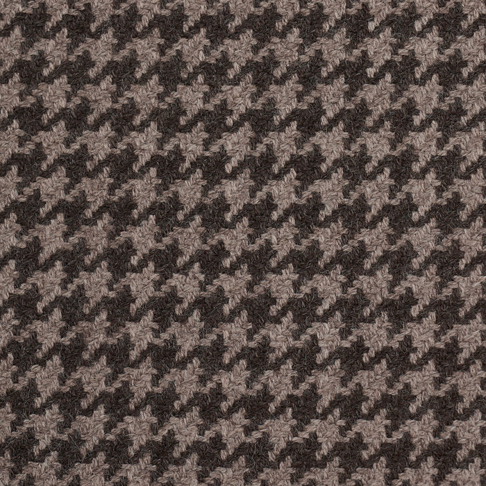 Schumacher Huston Wool Houndstooth Oxford Grey Fabric 66782
