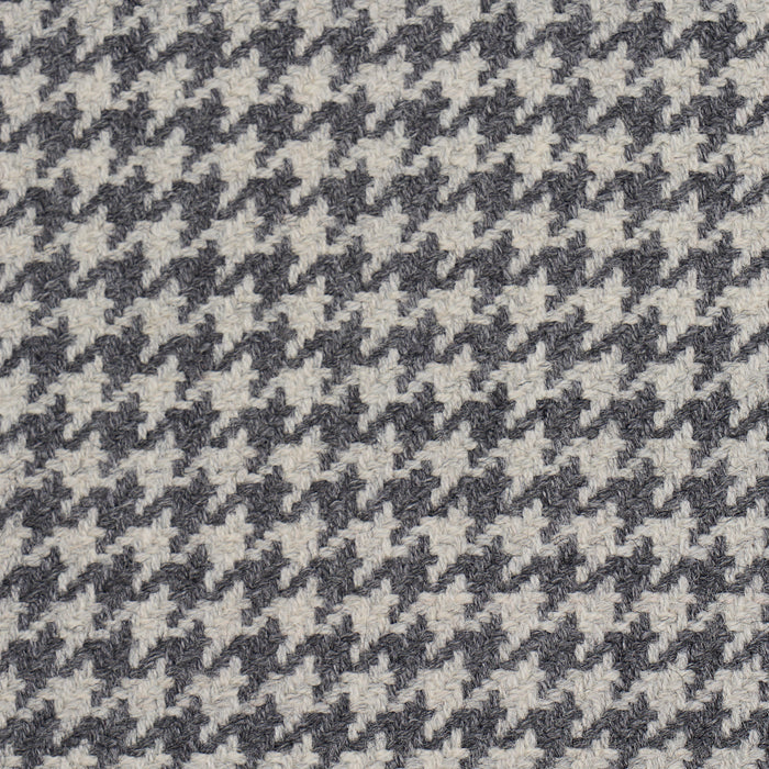 Schumacher Huston Wool Houndstooth Sable Fabric 66780