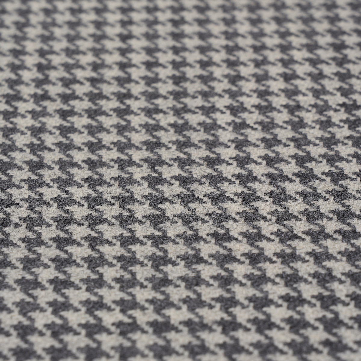 Schumacher Huston Wool Houndstooth Sable Fabric 66780