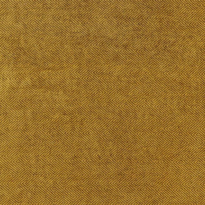 Schumacher Ashcombe Chenille Brass Fabric Sample 66904