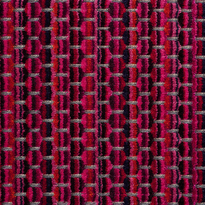 Schumacher Downtown Velvet Garnet Fabric Sample 66914