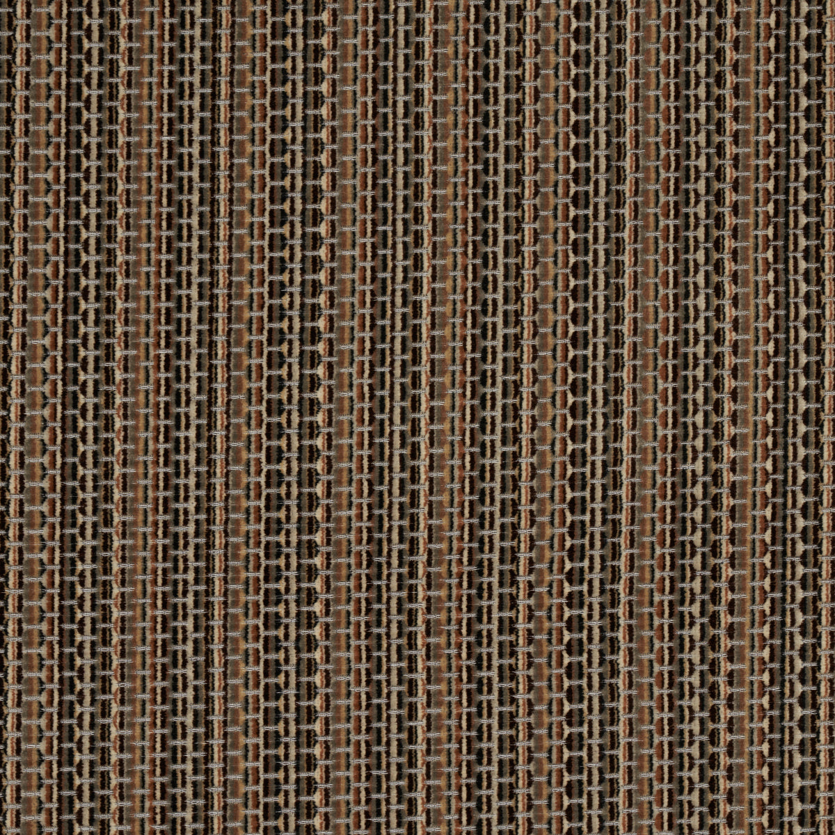 Schumacher Downtown Velvet Sepia Fabric 66915